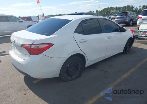 2018 Toyota Corolla Le from USA, damaged, VIN 5YFBURHE0JP758512